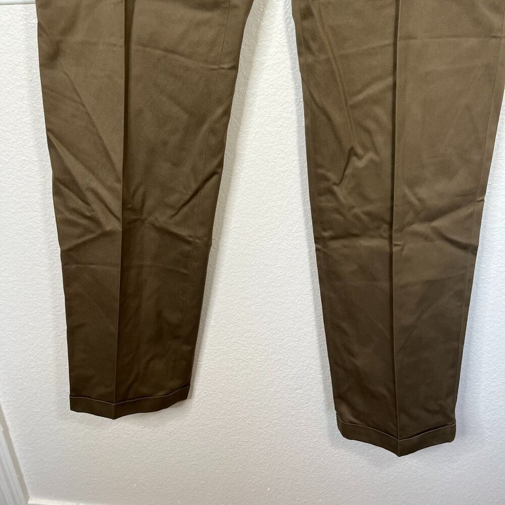 Jos. A. Bank Travelers Twill Mens Khaki Dress Pants Size 36 x 38 - Picture 4 of 13
